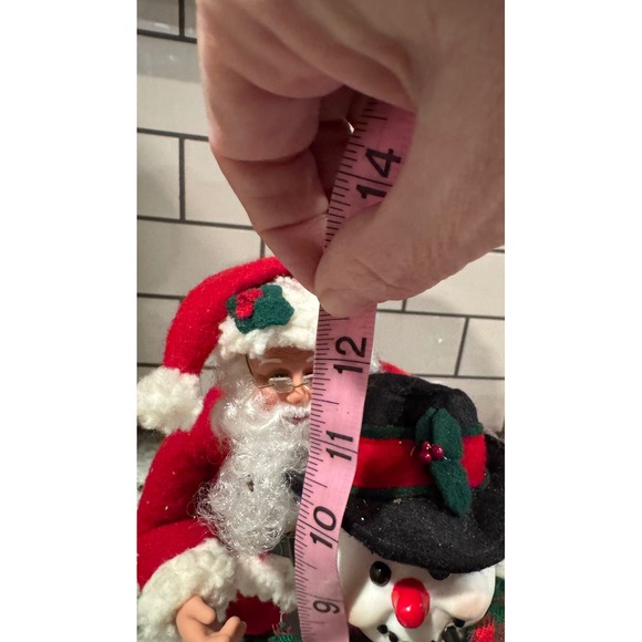 Holiday Creations Santa Claus with Snowman Christmas Animated Musical Display - Picture 12 of 12